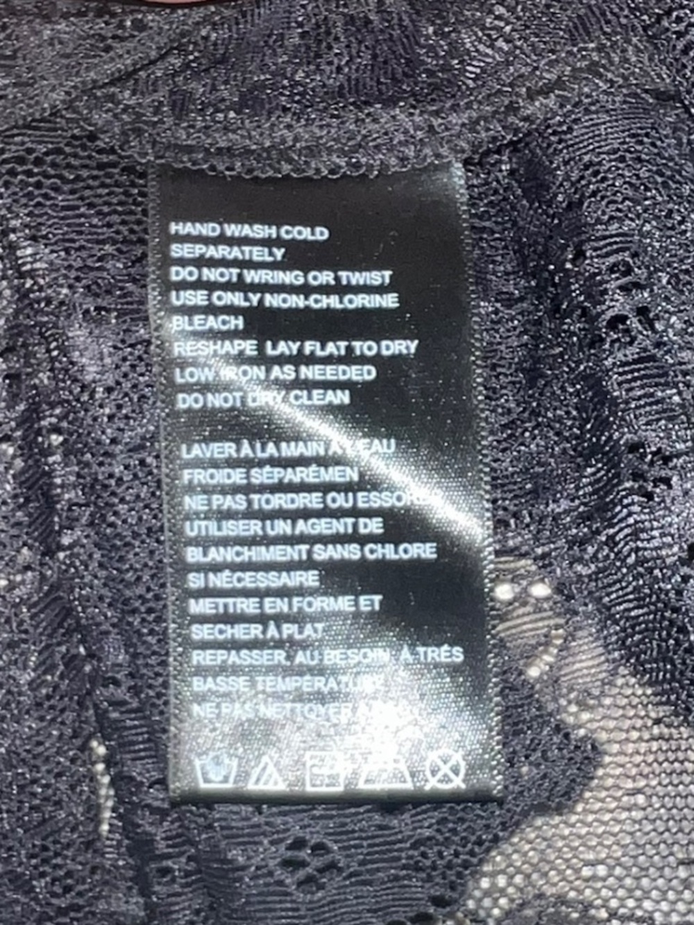 Urban Outfitters Moonlit Sheer Black Lace Flyaway Top - Size Medium - Picture 13 of 14